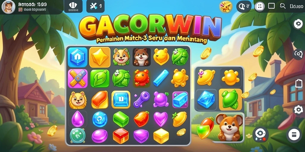 Tampilan menarik dari gameplay GACORWIN yang seru.