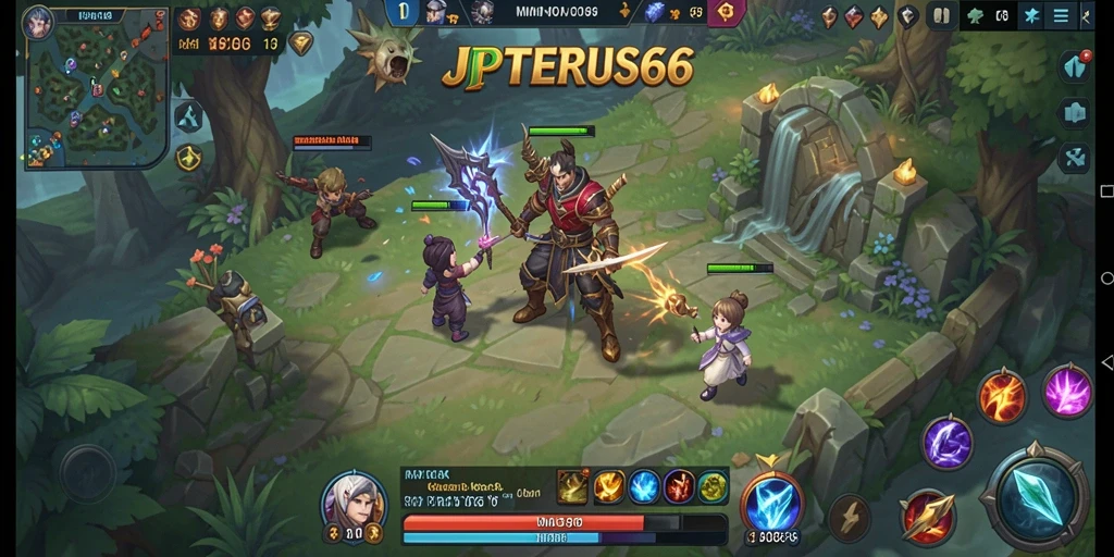 Tampilan imersif dari gameplay <strong>JPTERUS66</strong> yang menakjubkan.