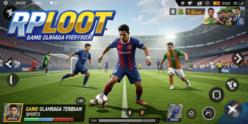 Tampilan gameplay RPLOOT yang seru dan menantang.