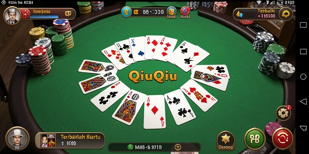 Tampilan screenshot menarik permainan QiuQiu RR89.