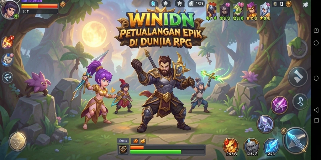 Gameplay seru dan interaktif di dunia RPG WINIDN.