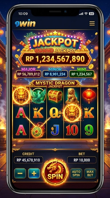 Proses pengunduhan aplikasi di 9win yang cepat dan efisien.